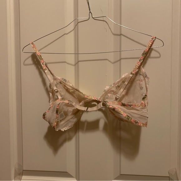 Embroidered Triangle Bralette - Picture 5 of 12